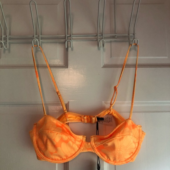 Triangl bikini bathing suit tangerine floral - Picture 7 of 8